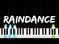 Dave Raindance Ft Tems Piano Tutorial