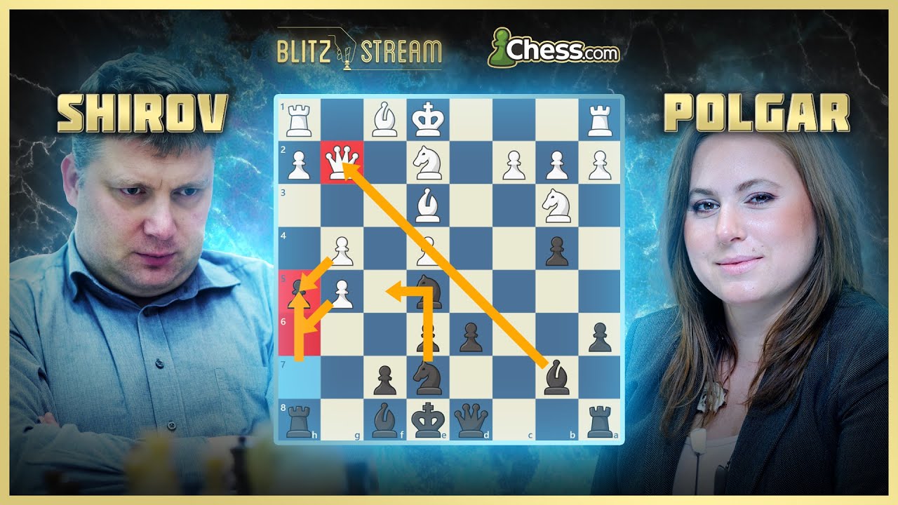 La partie immortelle de Judit Polgar contre Shirov