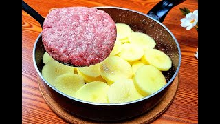 Potatoes and ground beef❗️I have never eaten potatoes with ground beef so delicious ❗️💯