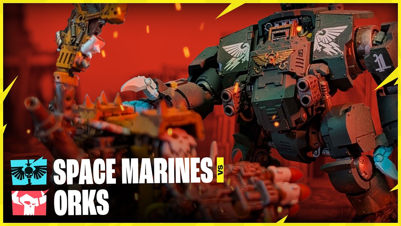 *NEW CODEX* Space Marines Awaken the Murder Grandpas | Space Marines vs Orks | Warhammer 40k LIVE