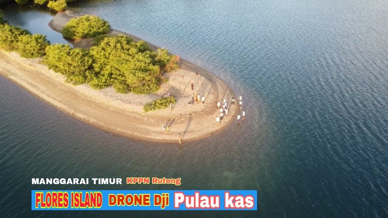 Flores island//indahnya pantai nangalok/pulau kas/Utara Manggarai Timur/drone dji