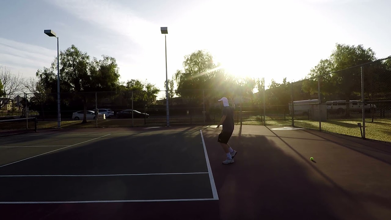 First look at my Tennis One Hand Backhand