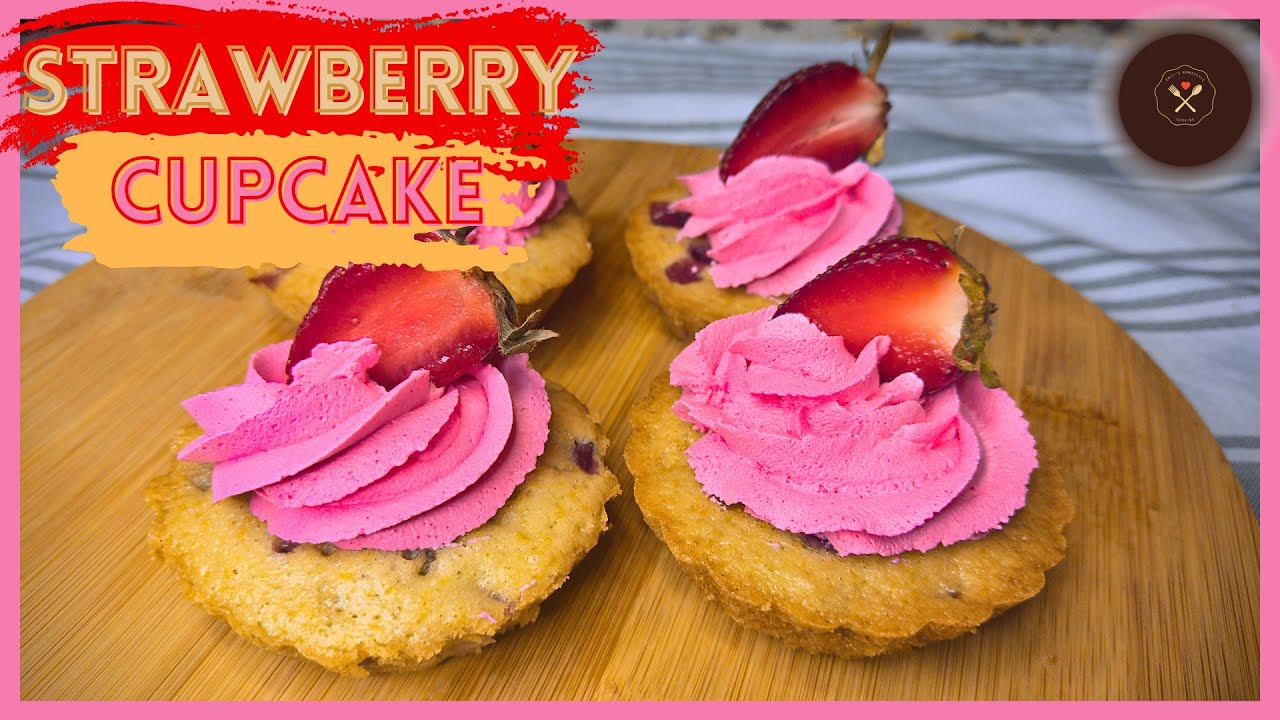 The Best Strawberry Cupcakes Recipe | How to Make Strawberry Cupcakes ...