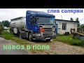 Scania бензовоз &Bonum , Мтз 82.1& фронтальный погрузчик Большая Земля & ПСТ 6. Ангар для коров