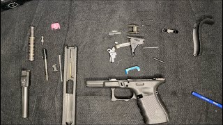 How to disassemble/assemble Glock 23 fully.  #pewpew #glock23 #ItsPewTime