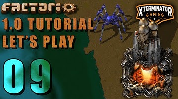 Factorio 1.0 Tutorial Lets Play EP9 -  Oil Production: Introduction Guide For New Players Gameplay
