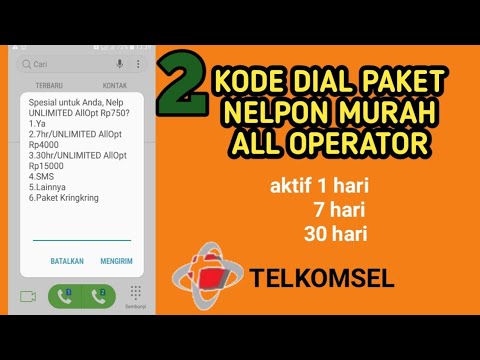 2 Kode Dial Paket Nelpon Murah Telkomsel All Operator Terbaru 2020 Youtube