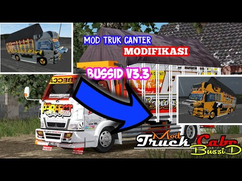 BUSSID UPDATE 3 3 MOD TRUK  CANTER  MODIFIKASI 2021  Bus 