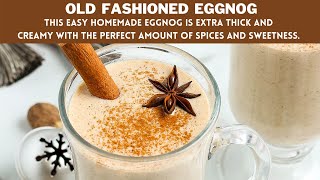 Homemade Eggnog