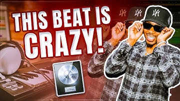 Making a DARK TRAP Beat With Crazy Samples | Logic Pro X (TUTORIAL)