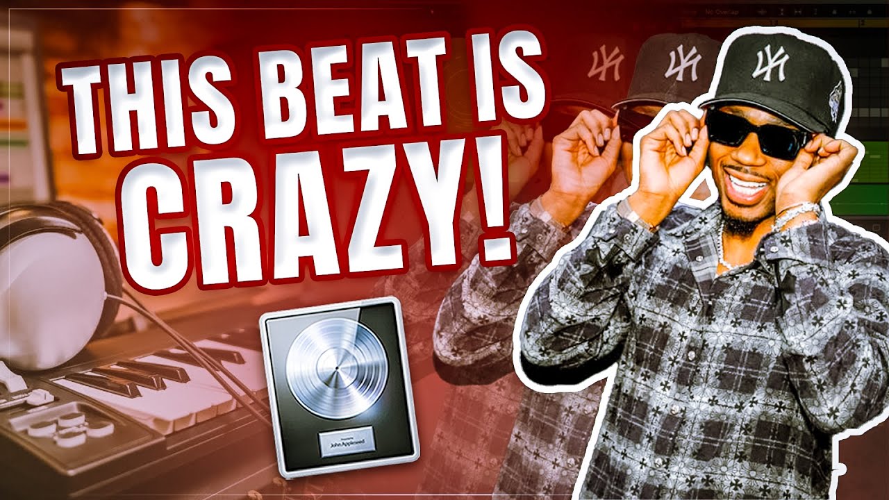 Making a DARK TRAP Beat With Crazy Samples | Logic Pro X (TUTORIAL)