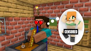 BREWING SEXY, BREWING GIRLFRIEND, BREWING LOVE, 3 ANIMATION IN 1 VIDEO | MINECRAFT MONSTER SCHOOL