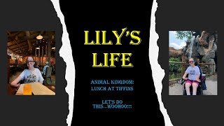 Lily's Life: Animal Kingdom Lunch with Mom at Tiffins