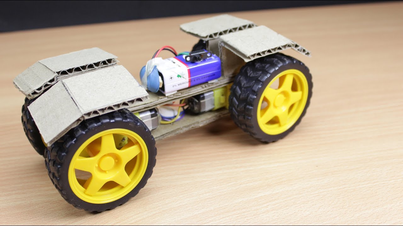 How To Make A Robot Car At Home YouTube
