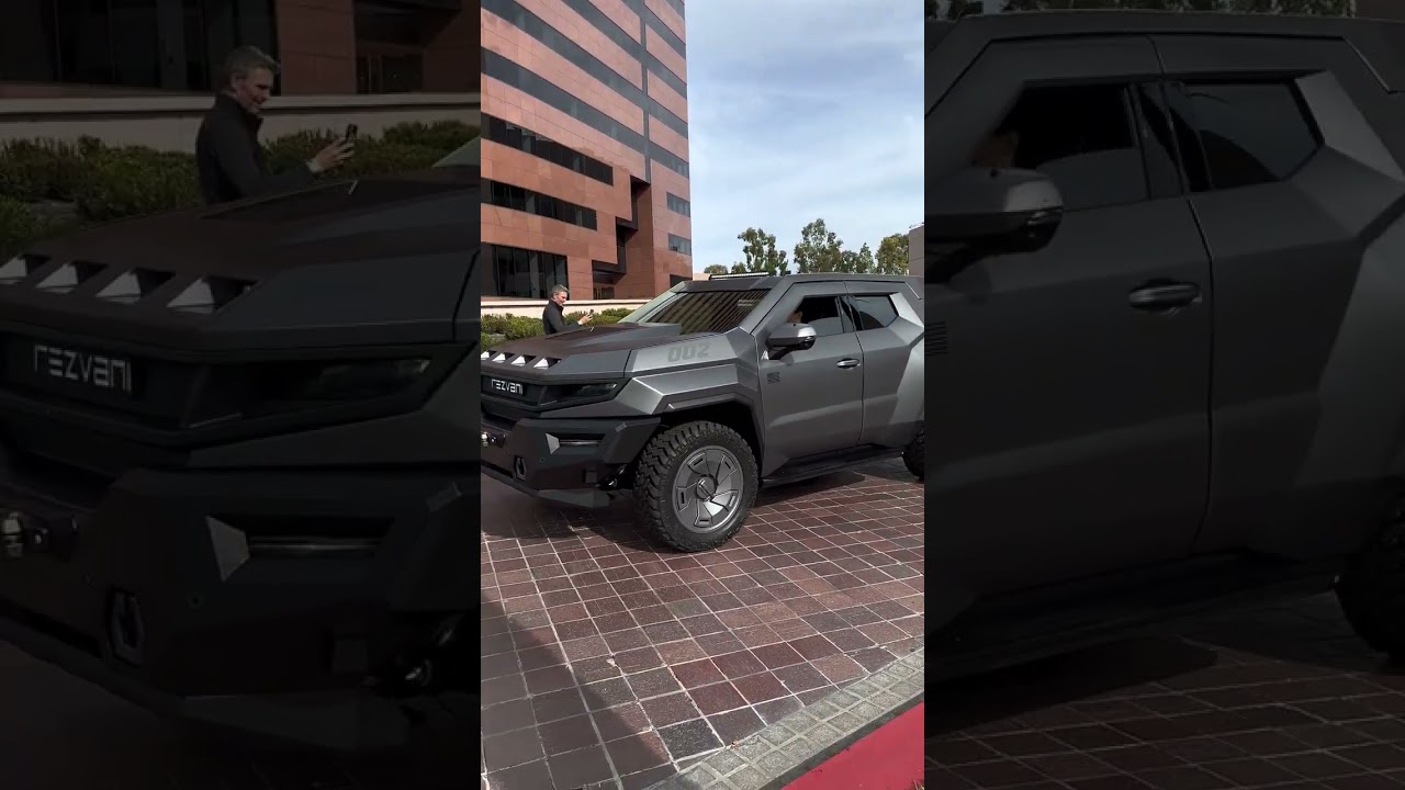 ЗВЕРЬ! Бронированный REZVANI VENGEANCE за $700 000 