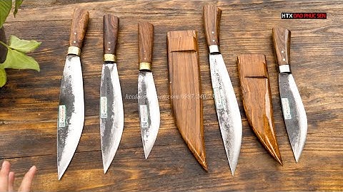 DAO MÈO NĂNG VỎ NHỌN & KHÔNG VỎ - HÀNG CHUẨN CỦA HTX DAO PHÚC SEN