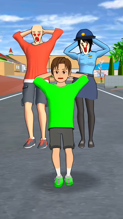 Hantu itu ingin menari 😆#shorts #sakuraschoolsimulator #shortvideo #sakura