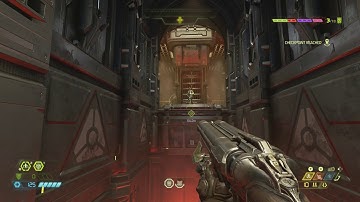 DOOM Eternal - Chapter 3 Cultist Base: Super Shotgun Meathook Gameplay Tutorial Sequence (2020)