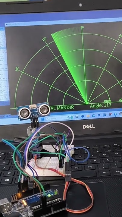 Radar System Using arduino - YouTube