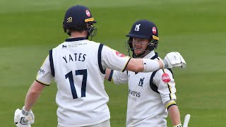 RECORD BREAKERS! Openers Alex Davies and Rob Yates put on 343 | HIGHLIGHTS | County Championship