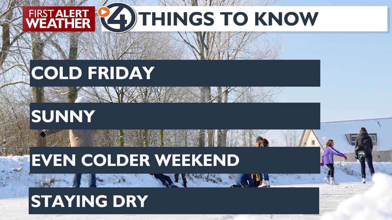 The coldest weather of the season is here - YouTube