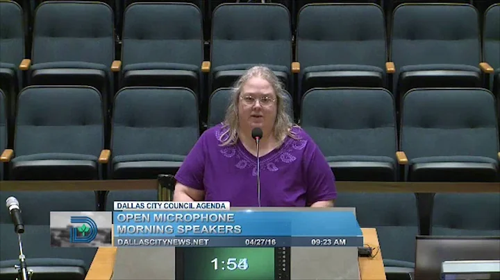 Marjorie Steakley told the Dallas City Council sto...