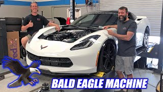 Tuning Cleetus McFarlands Bald Eagle Machine! Supercharged 427!!