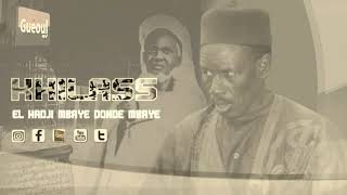 KHILASSU ZAHAB : EL HADJI MBAYE DONDE MBAYE