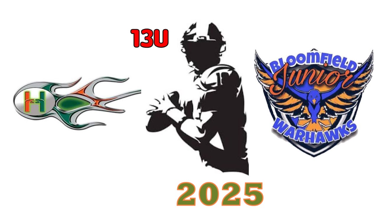 Nationally Ranked #2 Hartford Hurricanes 🏈 Bloomfield WarHawks 13U Full Game Highlights 2025 