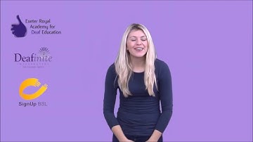 How to introduce yourself in British Sign Language