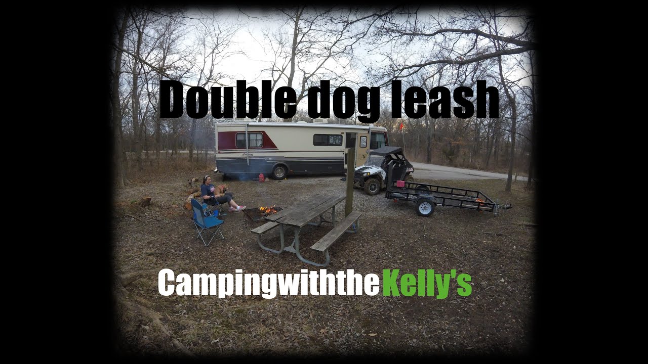 RV Life with pets, double dog leash YouTube