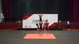 20181111 AERIAL CHEERLEADING CHAMPIONSHIP - GROUP STUNT LEVEL 1 SMALL - LITTLE BEARS