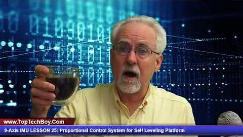 9-Axis IMU LESSON 25: Proportional Control System for Self Leveling Platform
