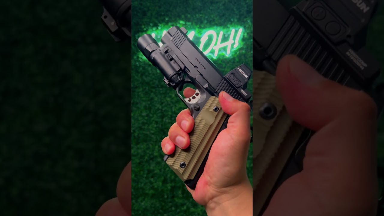 Springfield 1911 Operator Optic Cut