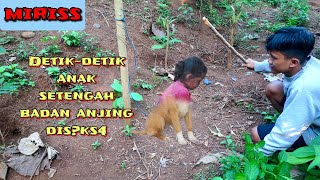 Viral !! detik-detik anak durhaka yang  jadi anjing berubah wujud jadi manusia asli