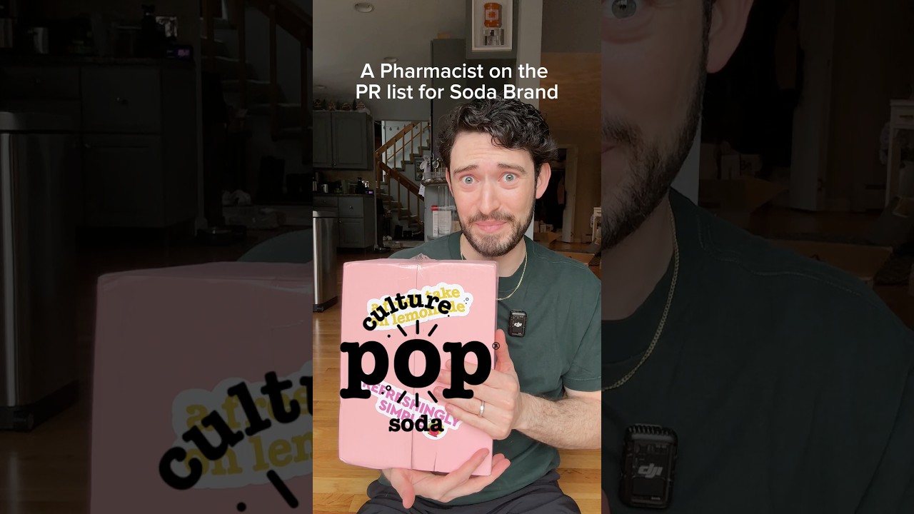 Pharmacist Reviews: The NEWEST probiotic sodas flavor. #sodaswap #culturepop