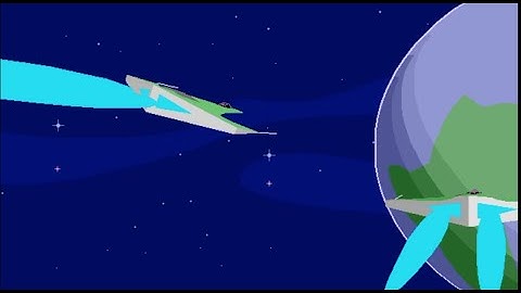 Frontier: Elite 2 Intro - Amiga RTG