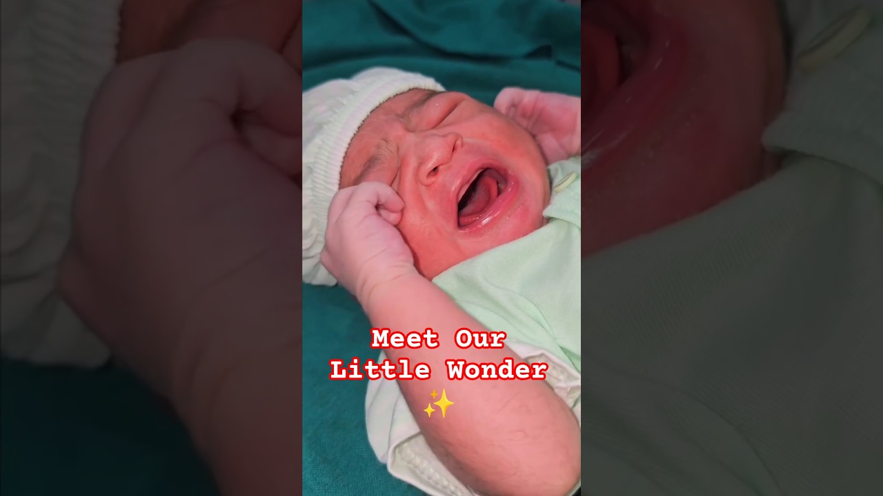Meet Our Little Wonder ✨ 
