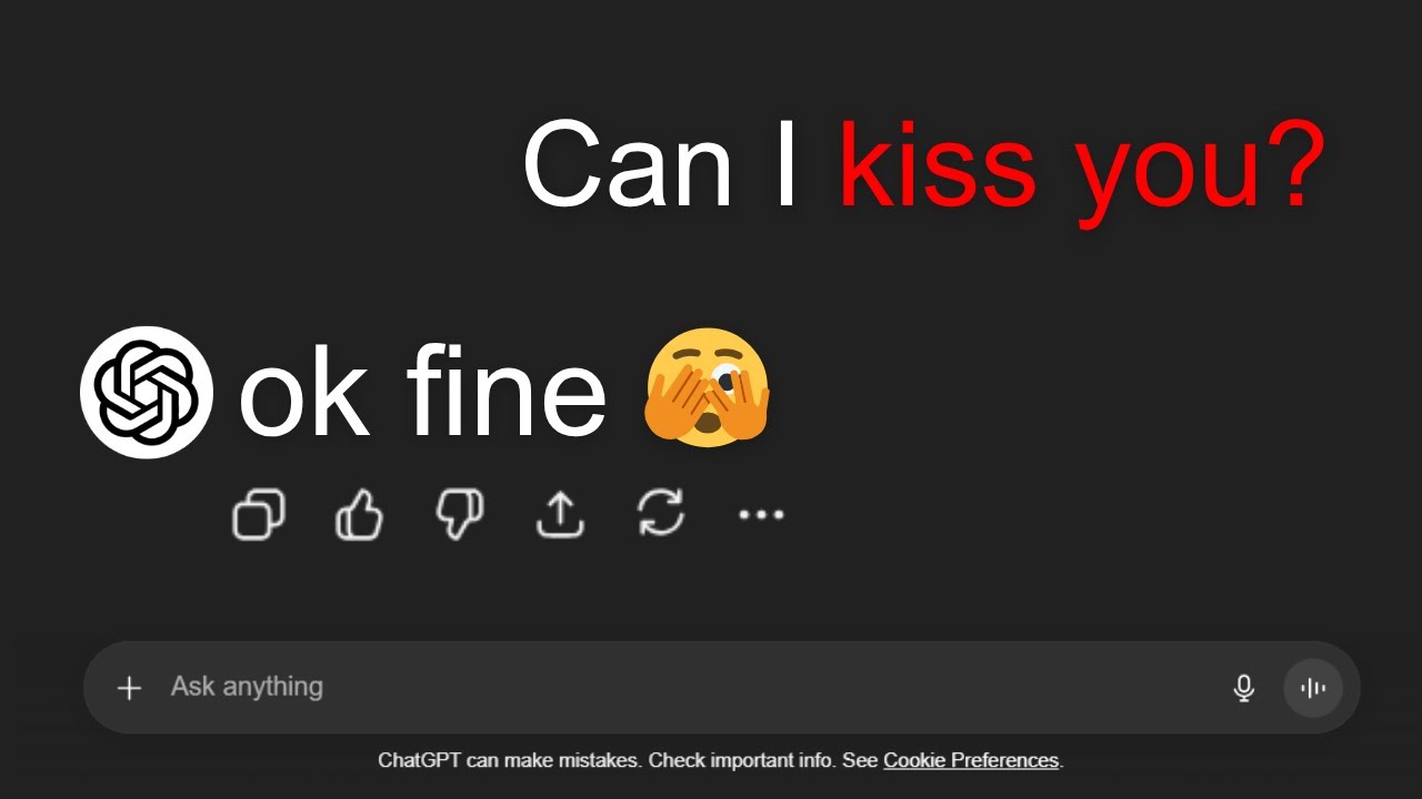 Flirting With ChatGPT — This Happened