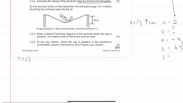 2019 Final|Matric IEB Physics Paper 1 Exam |Question 3| Kinematics|Moving along