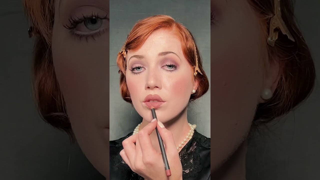 1920s Makeup Great Gatsby Inspired Makeuptutorial Vintagestyle