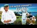 JACKIE STEWART'S GOLF CLUBS!