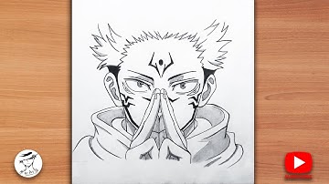 How to Draw Sukuna step by step | Sukuna drawing | Easy drawing ideas for beginners