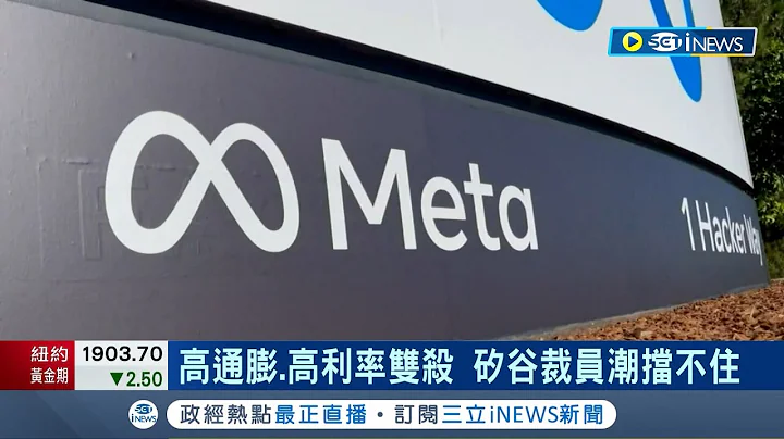 矽谷科技業冷颼颼! Meta二度裁員萬人 高通膨.高利率雙殺 ! Meta公告今年"效率年"更暗示: 這不會是最後一波裁員│記者 黃瓊慧│【國際局勢】20230315│三立iNEWS - 天天要聞