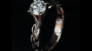 Unboxing Rose Gold Solitaire Diamond Ring – Super Ideal  Cut screenshot 1