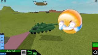 ruski tank Goes Battle mode Plane crazy