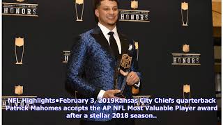 Watch Kansas City Chiefs quarterback Patrick Mahomes' full MVP speech at NFL Honors