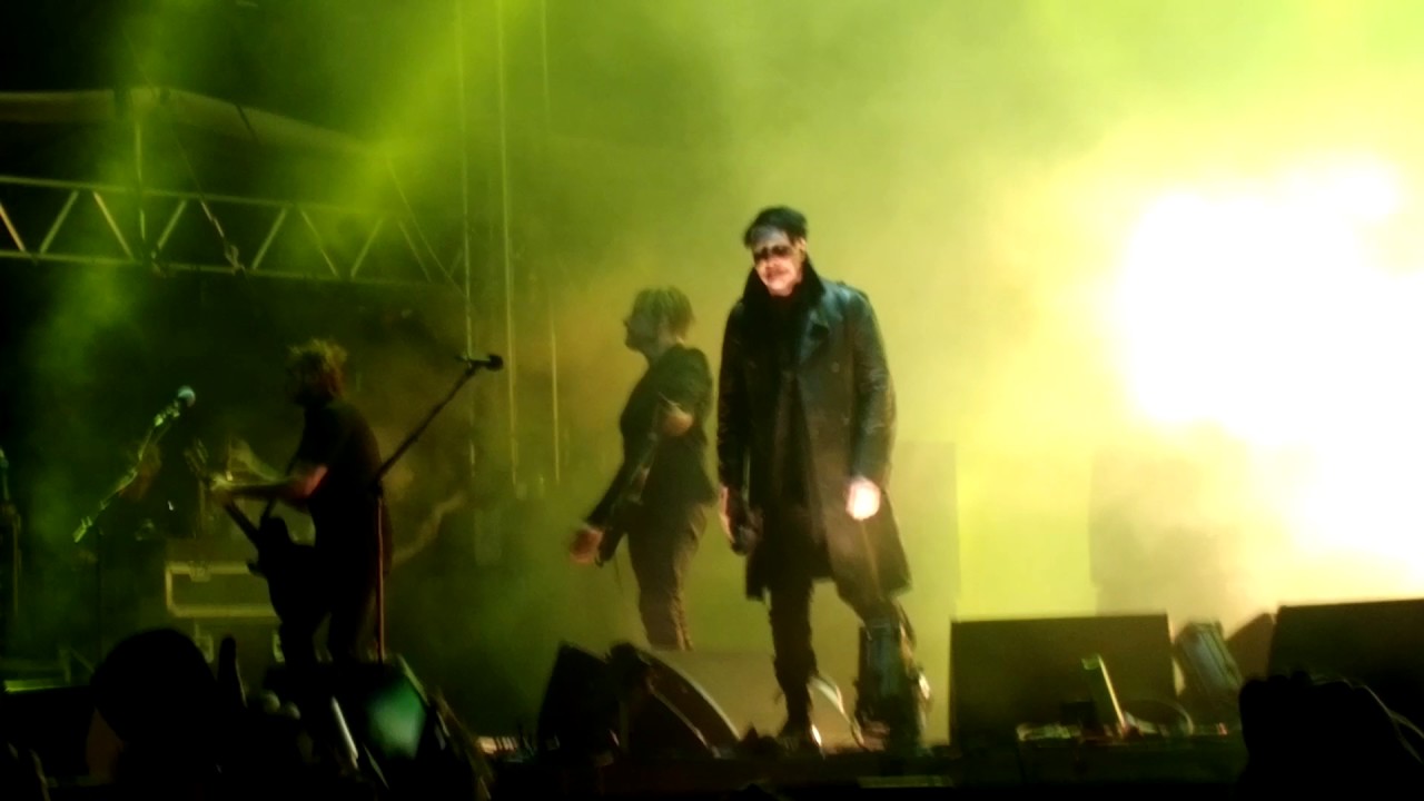 Marilyn Manson The Beautiful People Live Youtube