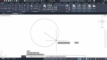 Copy an object along a circle | ARRAYPOLAR | AutoCAD Tips in 60 Seconds