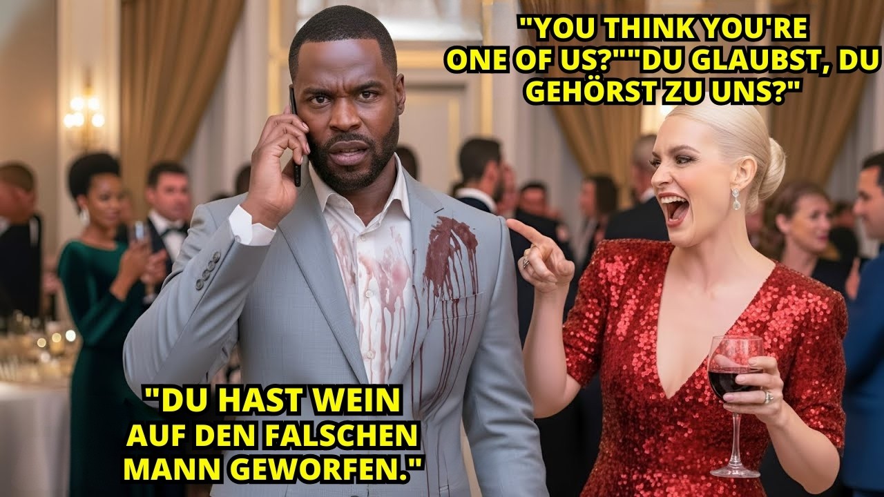 Die Frau eines Milliardärs schüttete einem schwarzen CEO  Gesicht  später zerstörte  ihr Imperium.